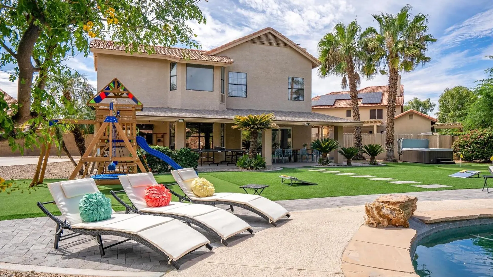 Private Pickleball Resort Spa Pool & Playground Phoenix Holiday home